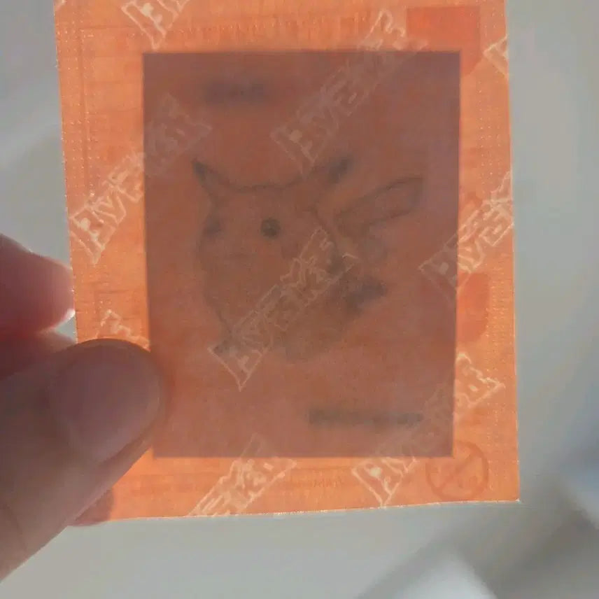 [BUNJANG] Pokemon Pikachu Sticker Sealed / 포켓몬 피카츄 띠부씰 미개봉