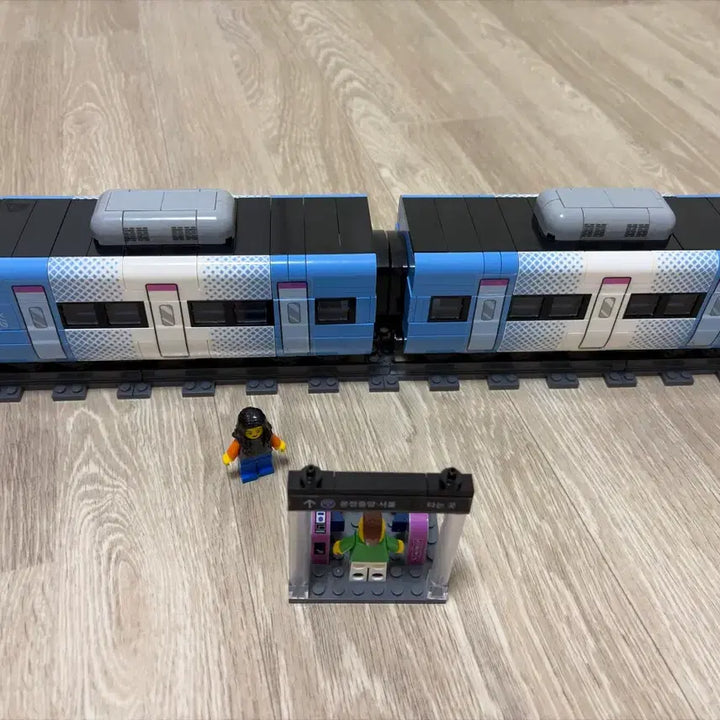[BUNJANG] Ansbrick GTX-A Train Building Blocks (Assembled) / 앤스브릭 GTX-A 열차 블럭 (조립 완제품)