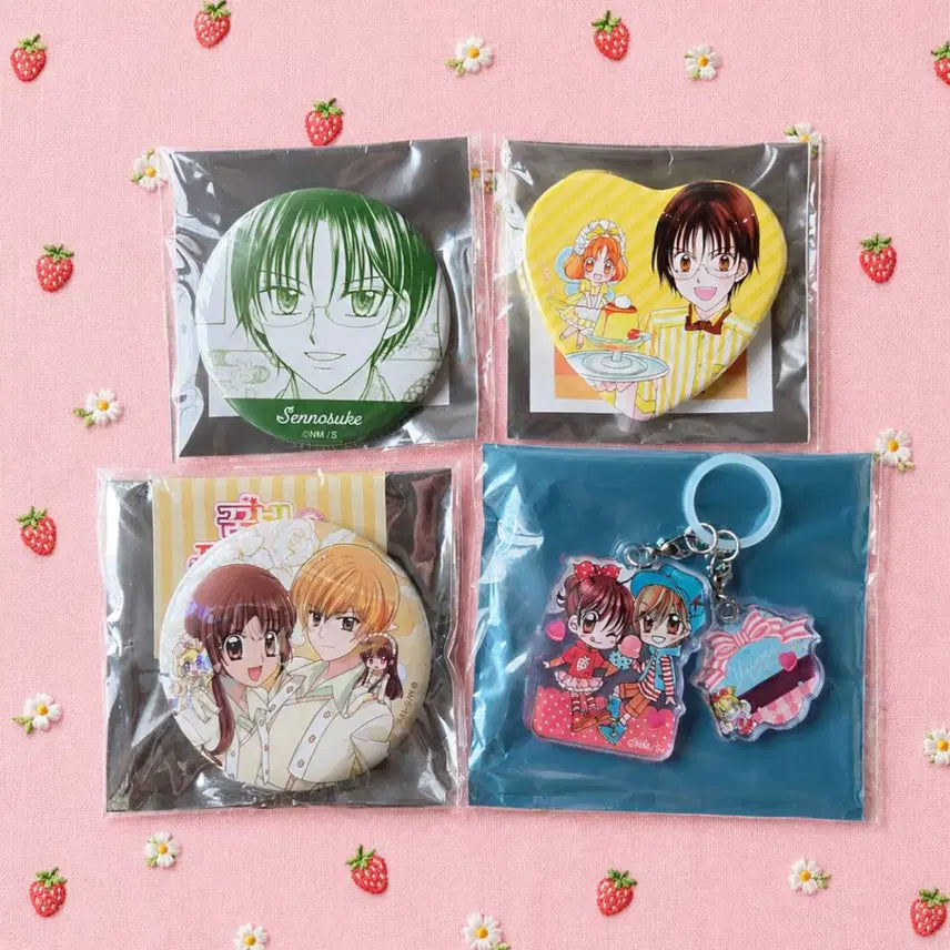 [BUNJANG] Dream Produce! Ribbon Festa Badge Bundle Set / [일괄] 꿈빛파티시엘 꿈파 리본페스타 메지루시 감딸기 원가온, 안도하 뱃지