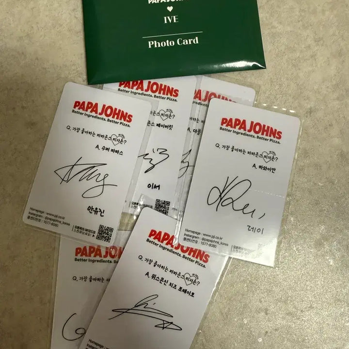 [BUNJANG] IVE Papa John&