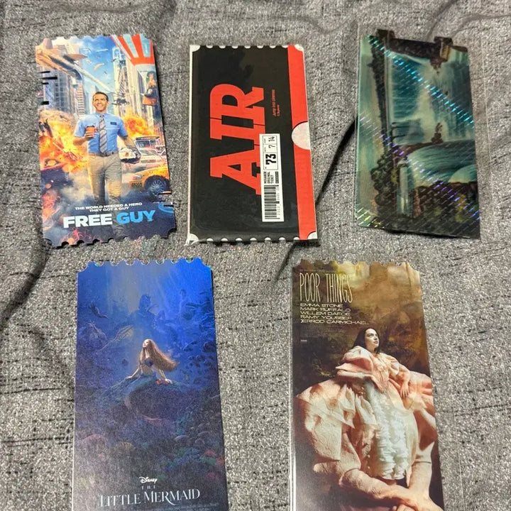 [BUNJANG] Megabox Original Ticket Bundle Set (5 Tickets) / 메가박스 오티(오리지널티켓) 5장 일괄판매