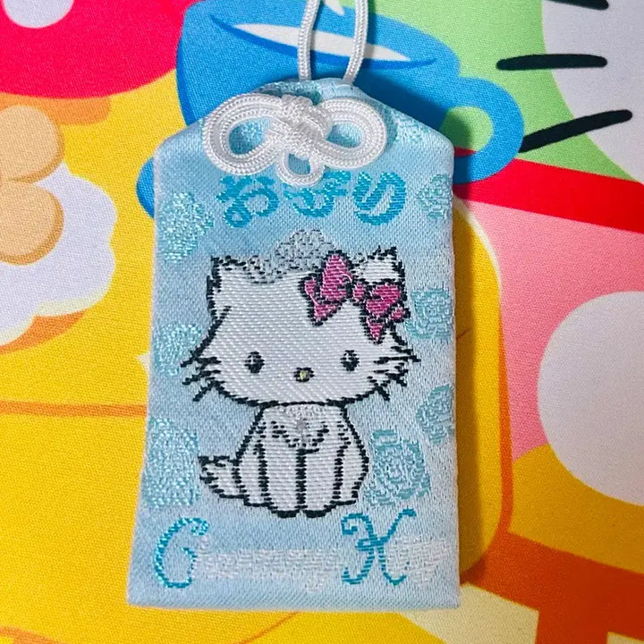 [BUNJANG] Charmmy Kitty Omamori Lucky Charm Classic Kitty Stationery Kitty Strap Sanrio / 챠미키티 오마모리 행운부적 고전키티 고전문구 킽스 키티스트랩 산리오