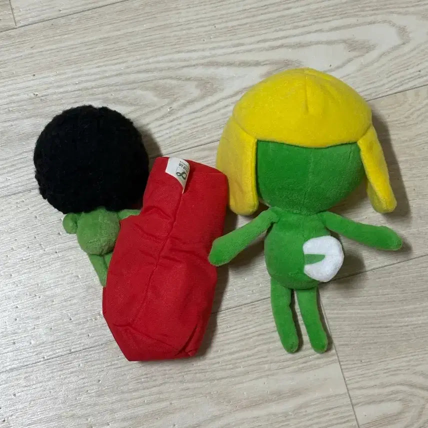 [BUNJANG] Vintage Keroro Chibi Plush Set with Rare Frogs Plush / 마지막 다운)고전 케로로 인형 세트