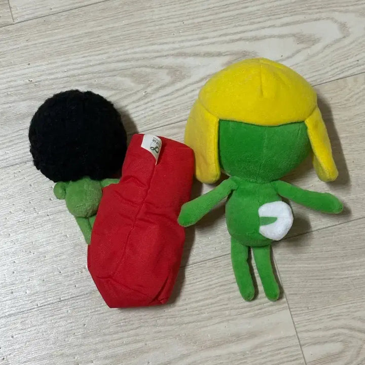 [BUNJANG] Vintage Keroro Chibi Plush Set with Rare Frogs Plush / 마지막 다운)고전 케로로 인형 세트