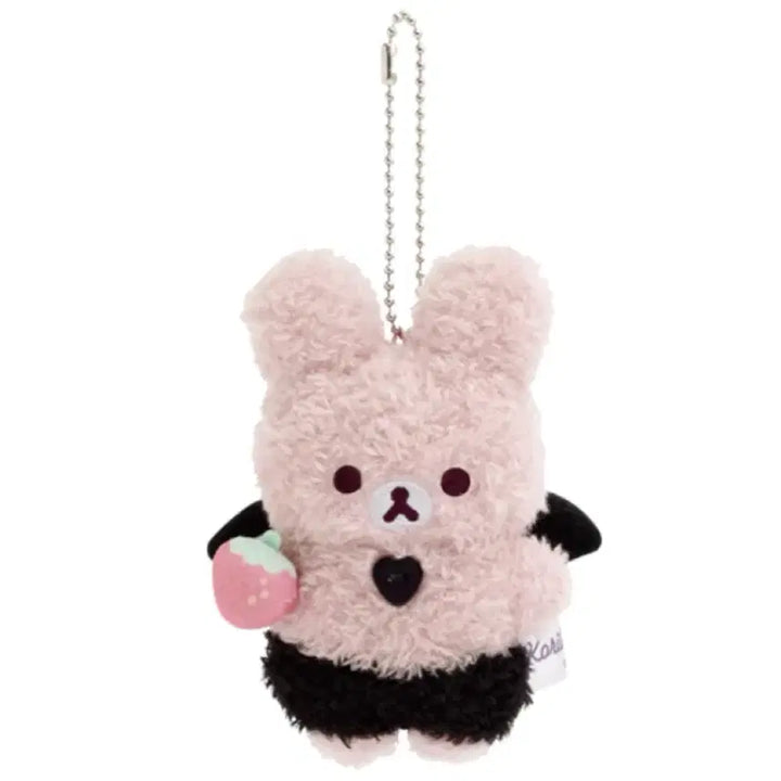 [BUNJANG] San-X Rilakkuma Little Devil Keyring Pink Rabbit / 산엑스 리락쿠마 소악마 키링 핑크 토끼