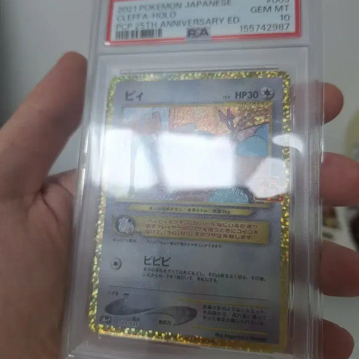 [BUNJANG] Pokemon Card Bidoof 25th Anniversary Edition PSA 10 / 포켓몬카드 삐 25주년 기념 에디션 psa10