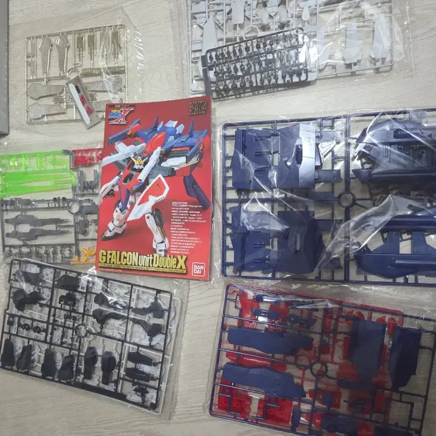 [BUNJANG] Bandai Gundam X G-Falcon Unit Double X 1/100 HG Plastic Model Kit / 반다이 건담x G팔콘 유닛 더블엑스 프라모델 1/100 HG