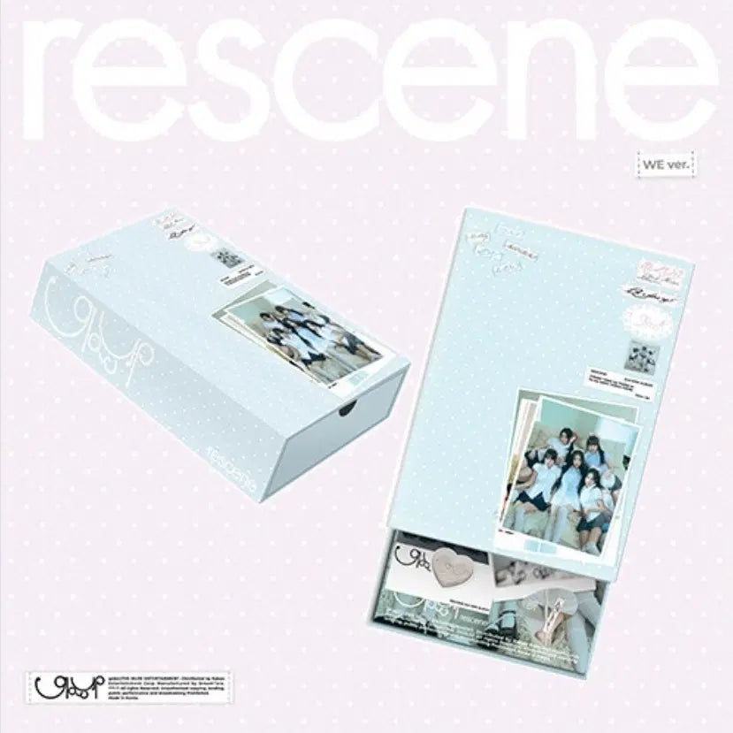 [BUNJANG] RESCENE Mini Album 2nd Album Glow Up WE VER Sealed CD / 리센느 앨범 글로우업 Glow Up WE VER 미개봉 CD
