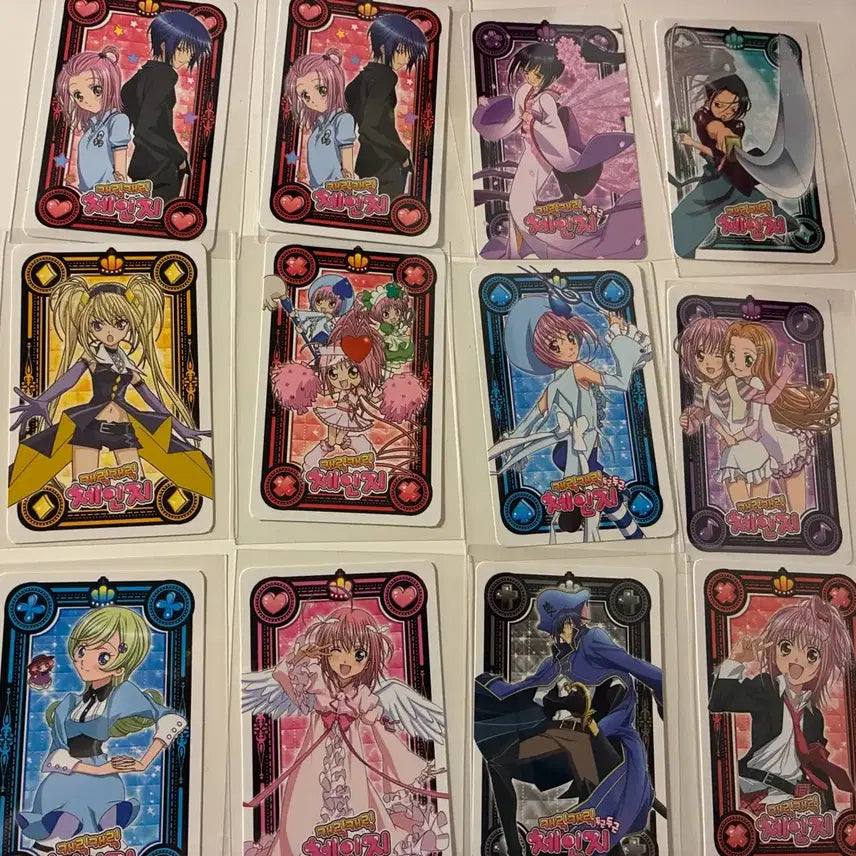 [BUNJANG] Shugo Chara! Blue Fancy Card Set / 캐캐체 캐릭캐릭체인지 푸른팬시 카드 포토카드 일괄