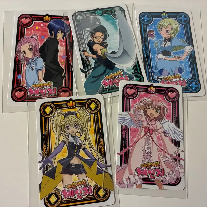 [BUNJANG] Cardcaptor Sakura Blue Fancy Card Bundle / 캐릭캐릭체인지 캐캐체 푸른팬시 카드 포토카드 일괄