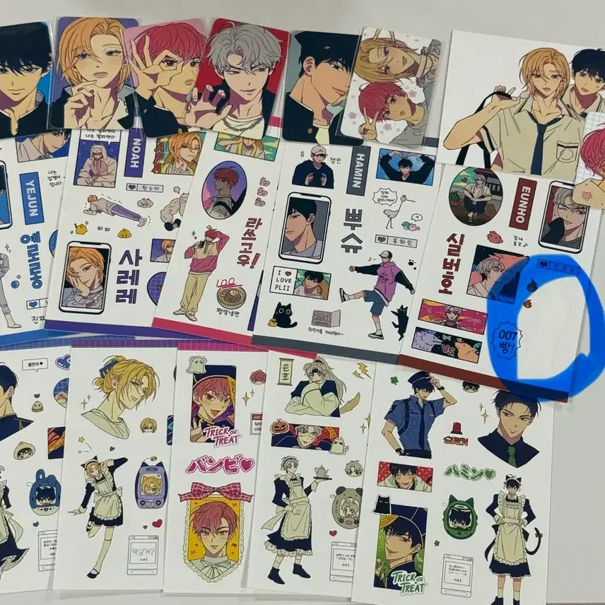 [BUNJANG] PLAVE BananaDory Bado Gakuran Photocard Bundle Set / 플레이브 바나나도토리 바도님 위시플레이브 가쿠란포카 일괄