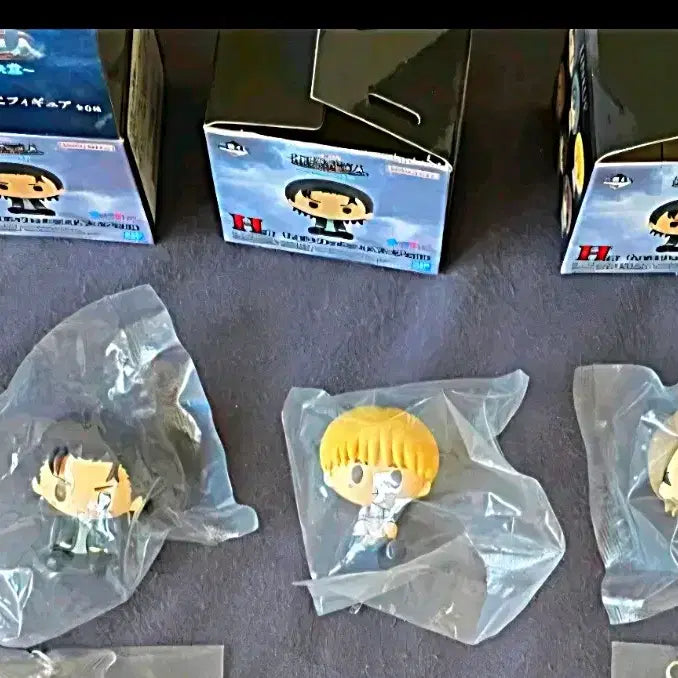 [BUNJANG] Attack on Titan Ichiban Kuji Chokonokko Figure Bundle Set / 진격의거인 제일복권하위상 초코노코 일괄