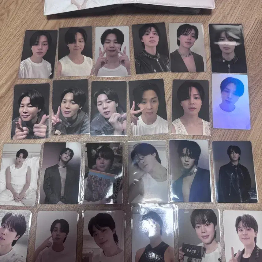 [BUNJANG] BTS Jimin FACE Album Photocard Bundle Set / 방탄소년단 지민 페이스 앨범 포카 특전 일괄 bts jimin