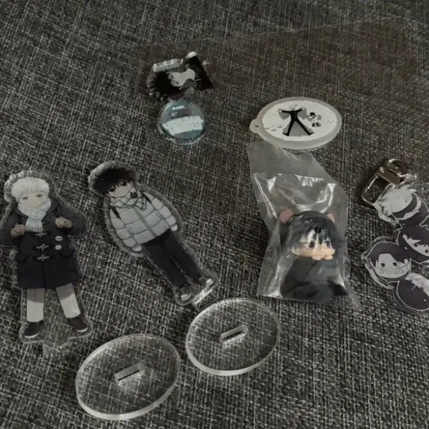 [BUNJANG] Jujutsu Kaisen Gojo Megumi Chibi Acrylic Standee Set / 주술회전 고죠 메구미 굿즈 치비아크릴