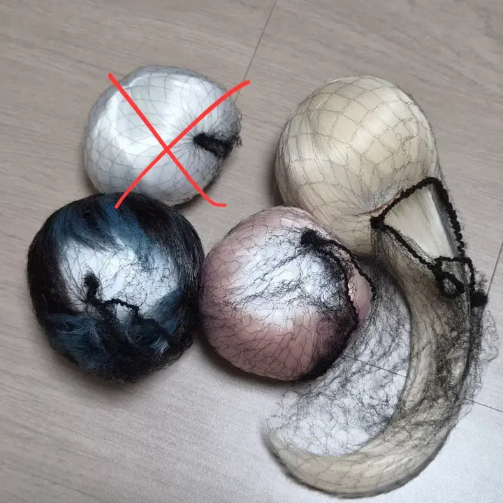 [BUNJANG] MSD 7-8 Inch Wig Bundle Set / (무배)구체관절인형 msd 7-8인치 가발 일괄