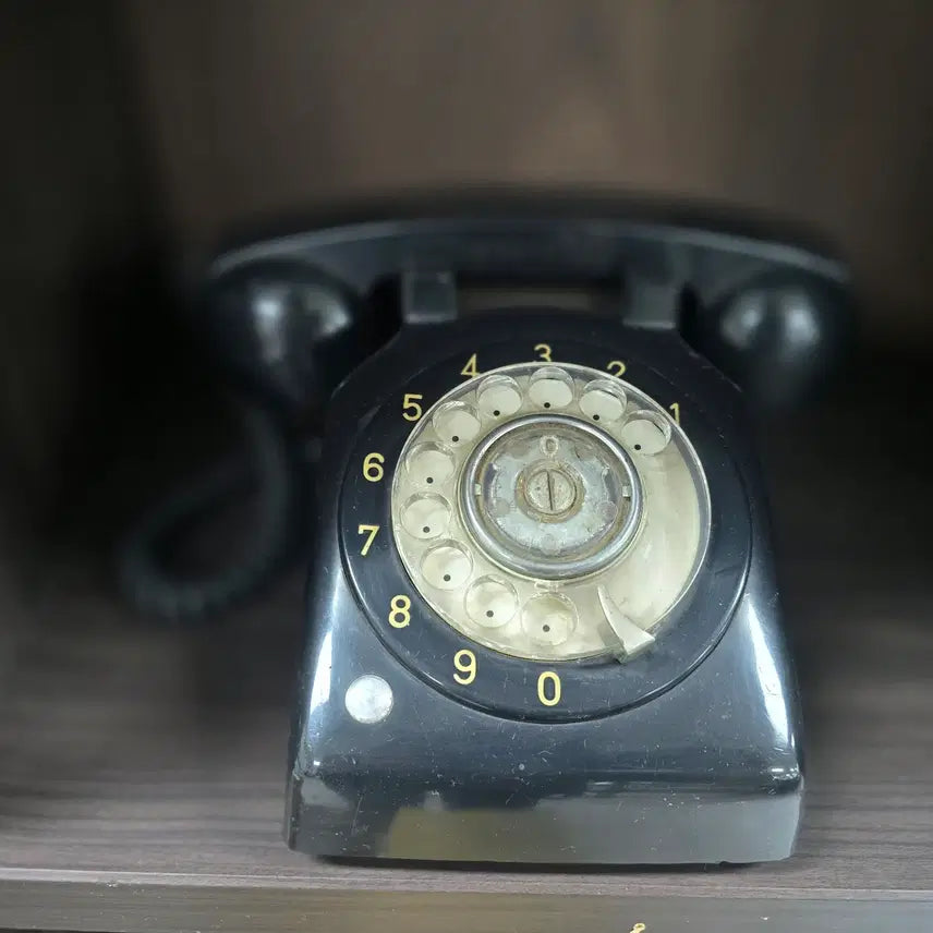 [BUNJANG] Rotary Dial Telephone (Vintage Analog Phone) / 다이얼식 로터리 전화기 (옛날 아날로그 전화기)