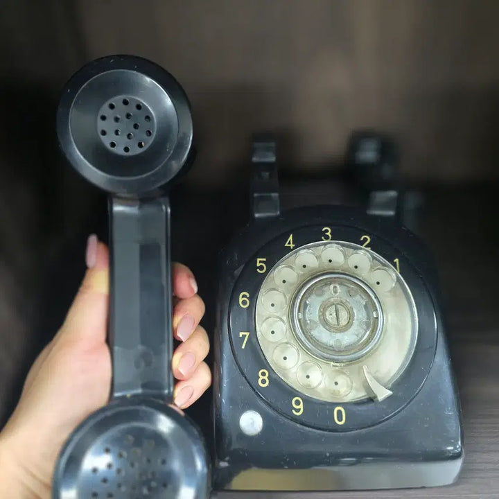 [BUNJANG] Rotary Dial Telephone (Vintage Analog Phone) / 다이얼식 로터리 전화기 (옛날 아날로그 전화기)