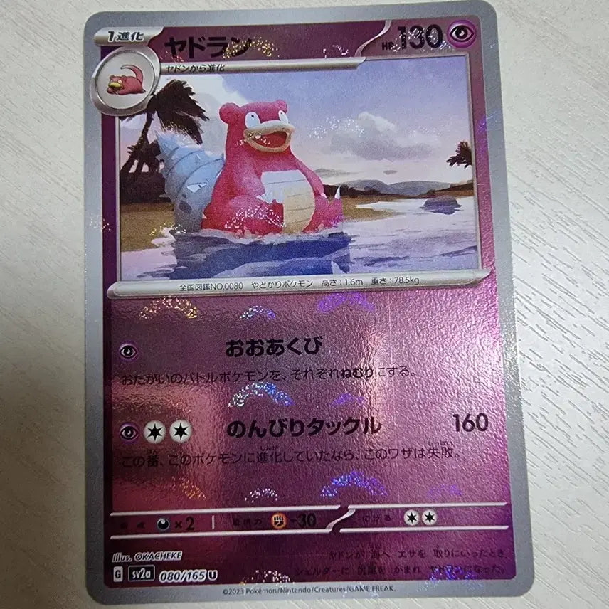 [BUNJANG] Pokemon Card Yadoran Japanese Version / 포켓몬카드 야도란 일판 몬볼