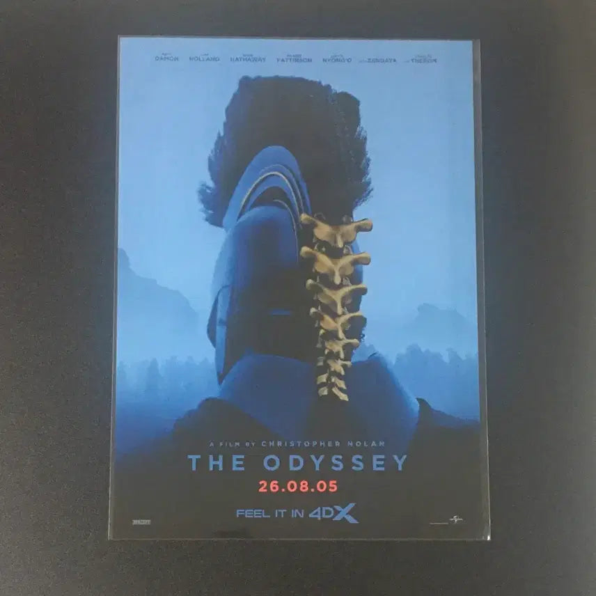 [BUNJANG] CGV Odyssey 4DX Poster / CGV 오디세이 4dx 포스터