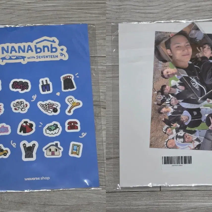 [BUNJANG] SEVENTEEN Nanaminbak Special Edition Postcard Photocard / 세븐틴 나나민박 특전 엽서 포카
