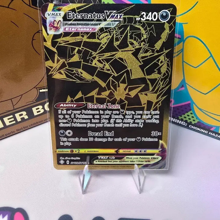[BUNJANG] Pokemon Card Eternatus VMAX SV122/SV122 Shiny Gold English Version / 포켓몬카드 무한다이노 VMAX SV122/SV122 샤이니 골드 영문판