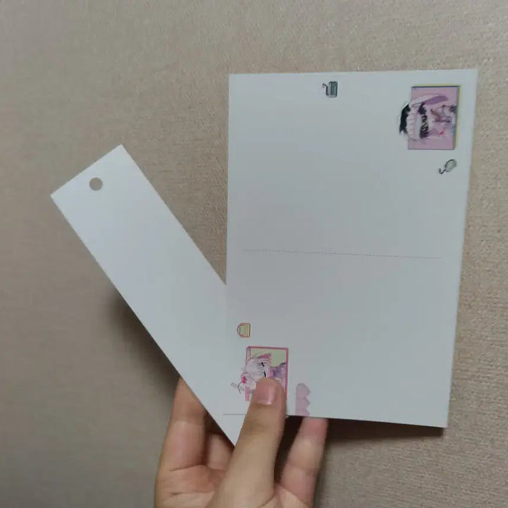 [BUNJANG] Our Guild Idol Pop-up Postcard + Book Fair Bookmark Set / 우리 길드 아이돌 팝업 엽서 + 도서전 책갈피 굿즈 우길아