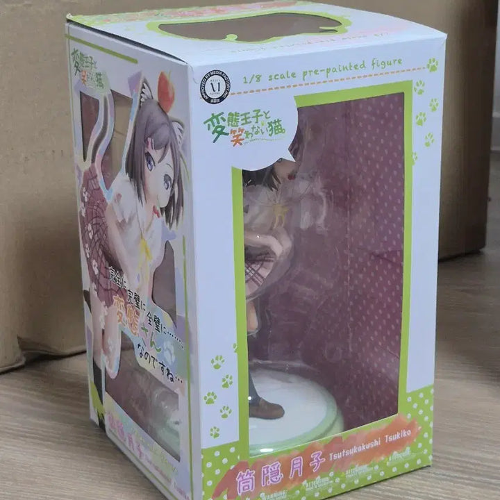 [BUNJANG] Ben Ruko Tsutsukakushi Tsukiiko Retro Anime Figure / 변웃고 고양이 츠츠카쿠시 츠키코 고전 미소녀 피규어