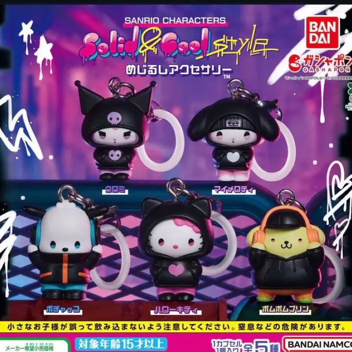 [BUNJANG] Sanrio Pochacco Solid &amp; Cool Style Seal Figure (Sealed) / 미개봉) 산리오 솔리드 &amp; 쿨스타일 메지루시 피규어 포챠코