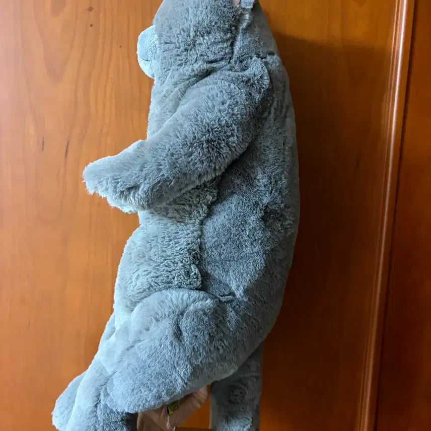 [BUNJANG] Sun Lemon Sleeping Cat Plush Russian Blue Large / 선레몬 잠자는 쓰야쓰야 고양이 인형 러시안블루 대형