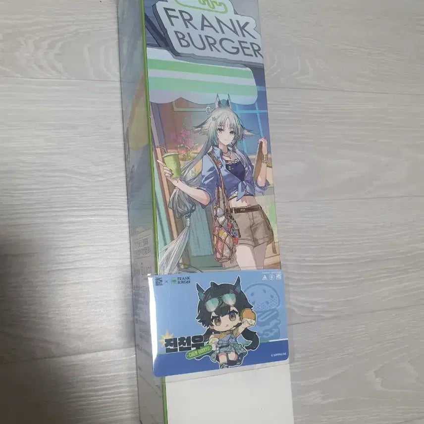 [BUNJANG] Endfield Frankburger Desk Mat + Redeem Card (Sealed) / 엔드필드 프랭크버거 장패드+리딤카드 미개봉