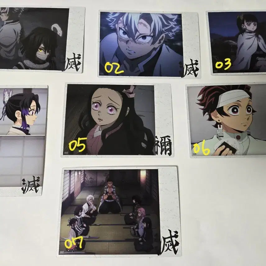 [BUNJANG] Demon Slayer Steel Cut Set / 귀멸의칼날 스틸컷 판매