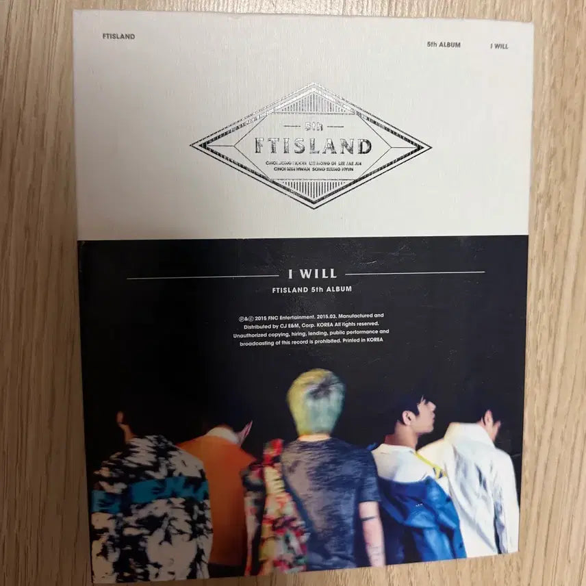 [BUNJANG] FTISLAND Album (Unsealed) / 에프티아일랜드  FTISLAND  FT아일랜드