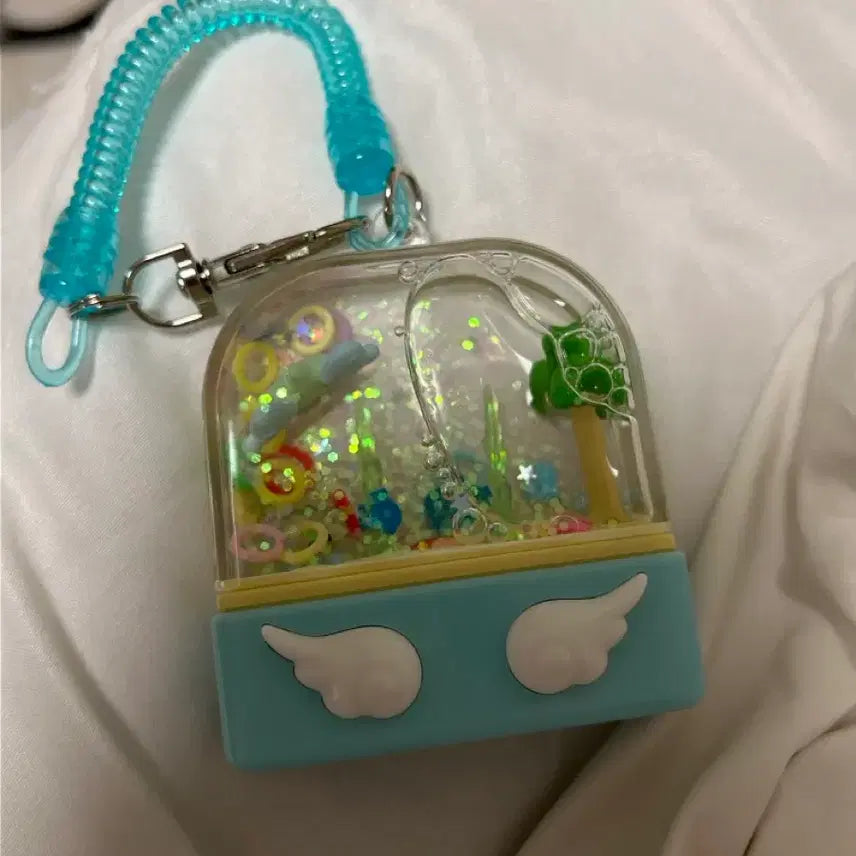 [BUNJANG] Wish Water Keychain / 위시 물키링