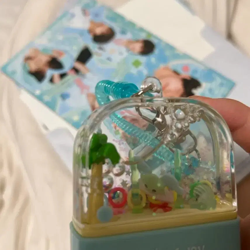 [BUNJANG] Wish Water Keychain / 위시 물키링