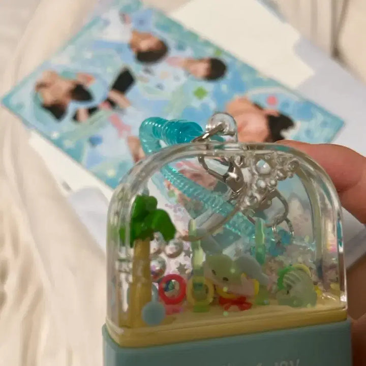 [BUNJANG] Wish Water Keychain / 위시 물키링
