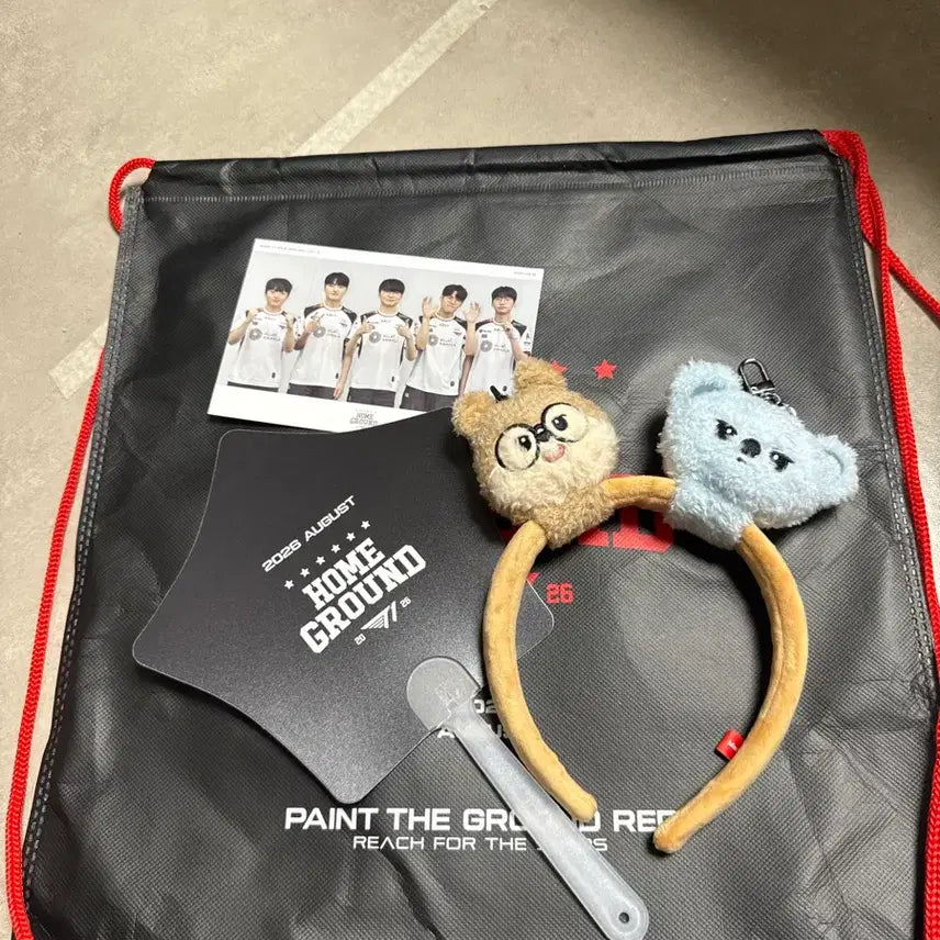 [BUNJANG] T1 Faker Phase Headband August Homeground / 도란이랑 페이즈 헤어밴드 믹스 티원 8월 홈그라우드