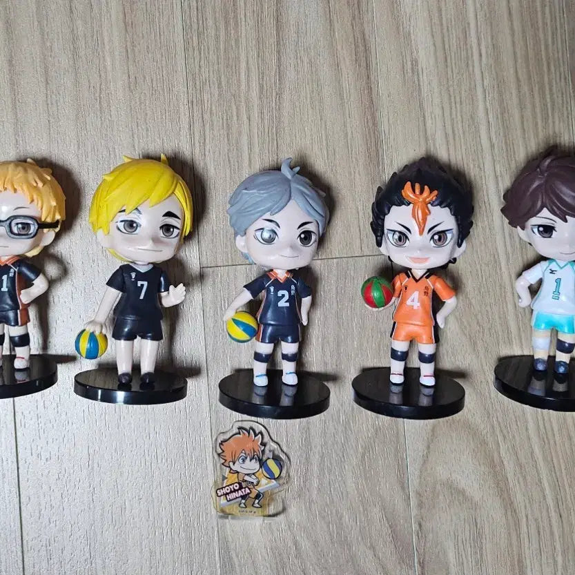 [BUNJANG] Haikyuu!! Character Figures &amp; Acrylic Stand Set / 하이큐 피규어