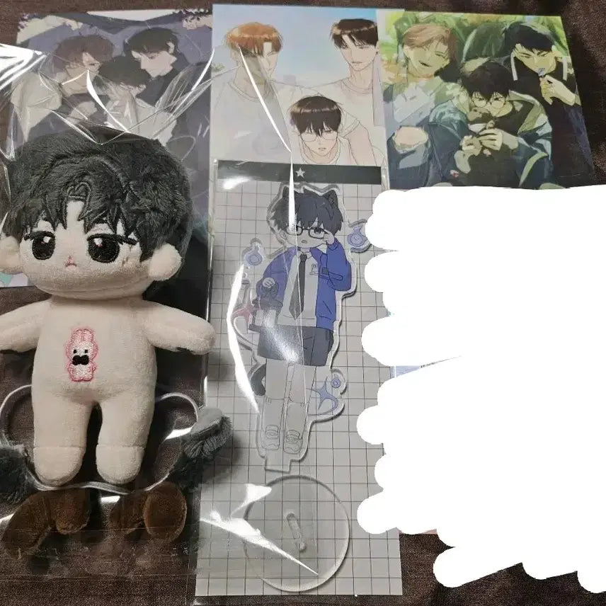 [BUNJANG] Kim Sol-eum Somsol-eum Doll Acrylic Stand Lucky Draw / 솜솔음 김솔음 인형 아크릴스탠드 괴담출근 괴출