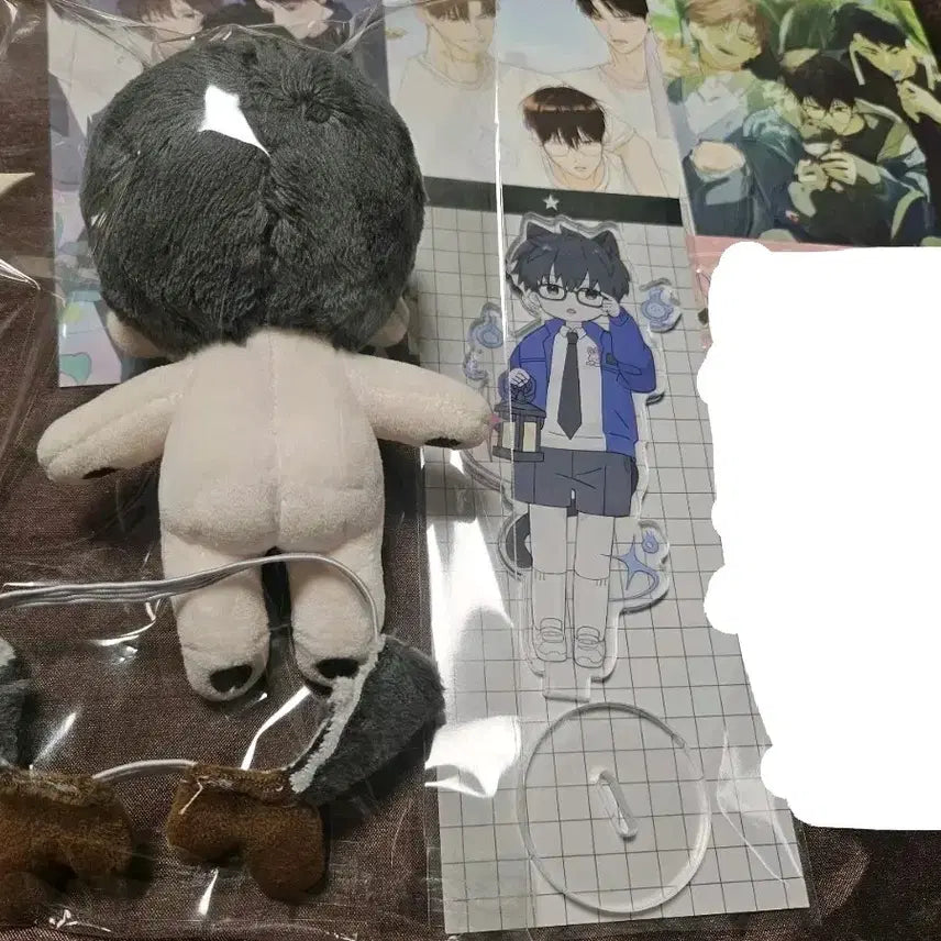 [BUNJANG] Kim Sol-eum Somsol-eum Doll Acrylic Stand Lucky Draw / 솜솔음 김솔음 인형 아크릴스탠드 괴담출근 괴출