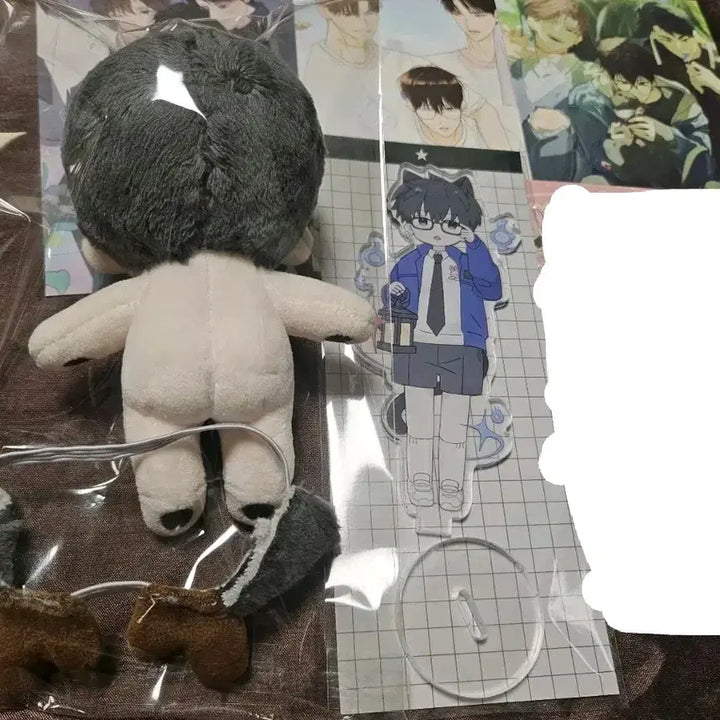 [BUNJANG] Kim Sol-eum Somsol-eum Doll Acrylic Stand Lucky Draw / 솜솔음 김솔음 인형 아크릴스탠드 괴담출근 괴출