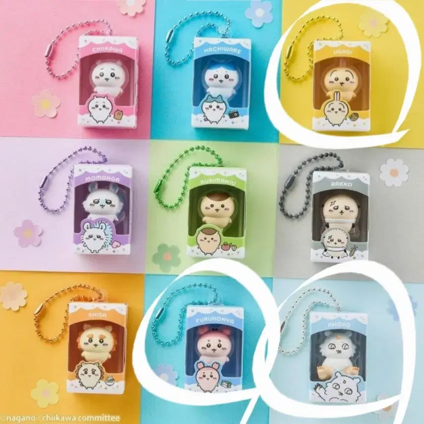 [BUNJANG] Chiikawa Choco Box Bundle Set (Usagi, Kani, Ano Ko) / [3종 일괄] 치이카와 초코박스 (우사기+카니+아노코)