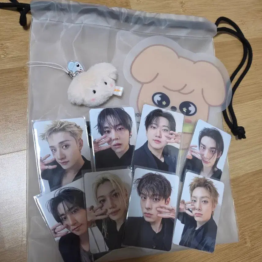 [BUNJANG] Stray Kids Peripatos Picnic Fan Photocard / 스키즈 스트레이키즈 런잇 중콘 7/29 포카 퍼핌부채 퍼핌키링 양도