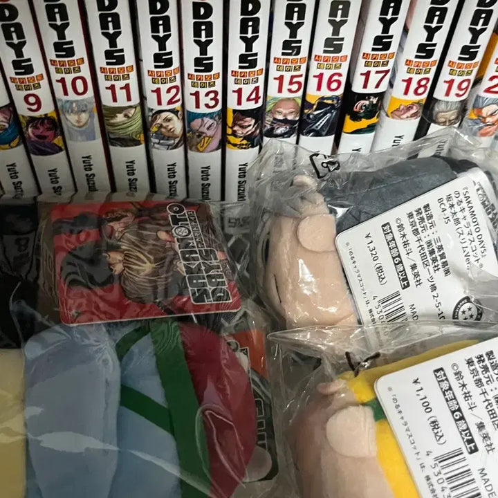 [BUNJANG] Sakamoto Days Tsugumo Norukyakya Plush Set / 사카모토데이즈 사카데이 쯔무 노루캬라 누이 일괄 판매