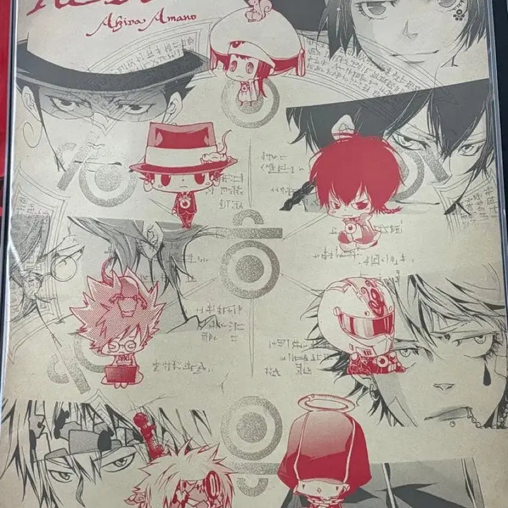 [BUNJANG] Katekyo Hitman Reborn! Akira Amano Art Exhibition B2 Poster / 가히리 아마노아키라전 B2 포스터