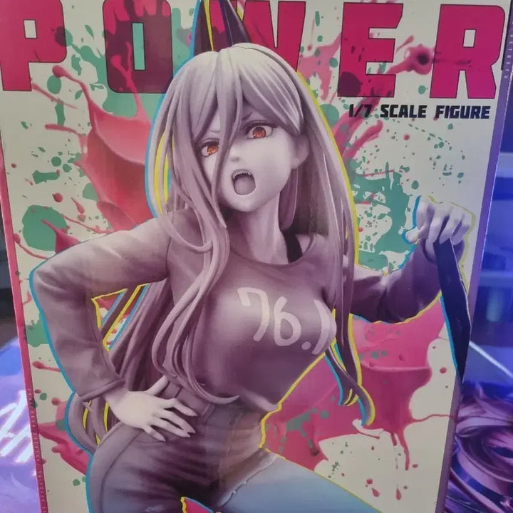 [BUNJANG] Amakuni Chainsaw Man Power 1/7 Scale Figure / 아마쿠니 체인소맨 파워 1/7 피규어