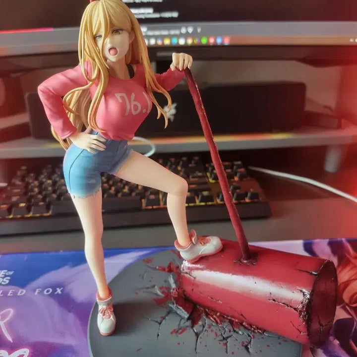 [BUNJANG] Amakuni Chainsaw Man Power 1/7 Scale Figure / 아마쿠니 체인소맨 파워 1/7 피규어