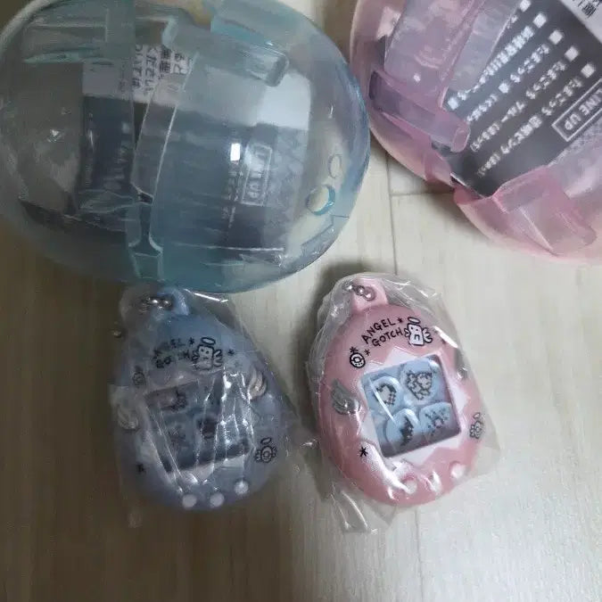 [BUNJANG] Tamagotchi Shakashaka 1st Edition Blue Pink Tenshichi Bundle Set / 다마고치 샤카샤카 1탄 블루핑크텐시치 일괄