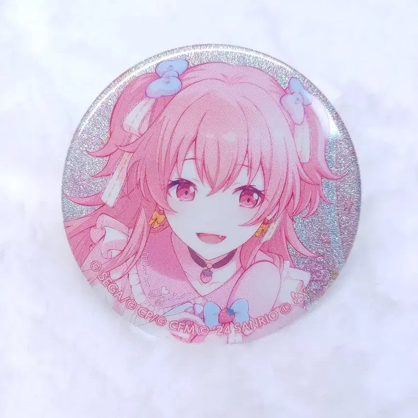 [BUNJANG] Project Sekai Momoi Airi Sanrio Collaboration Can Badge / 프세카 모모점 모모이 아이리 산리오 각후 캔뱃지