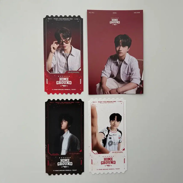 [BUNJANG] T1 Faker Keria T1 Home Ground Postcard Ticket / T1 티원 홈그라운드 엽서 티켓 케리아 KERIA