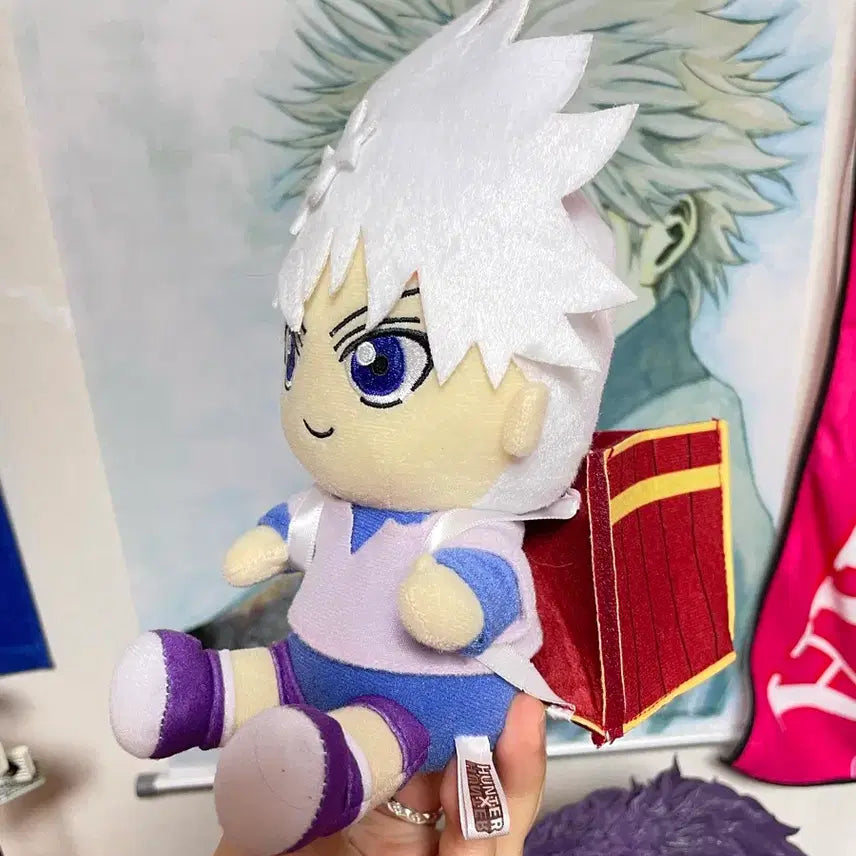 [BUNJANG] Hunter x Hunter Killua Classic Backpack Plush Doll / 레어]고전 구작 정품 헌터헌터 키르아 책가방 누이 인형